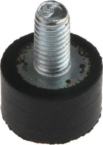 Produktbild RS PRO Stud Mount Foot (M) 8x5mm M3x6 60 ShA