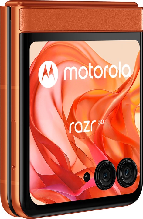 Produktbild Motorola Razr 50 (256 GB, Spritzige Orange, 271.65", SIM + eSIM, 50 Mpx, 5G)