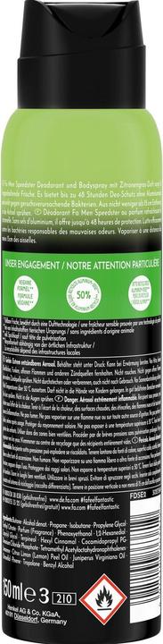 Produktbild Fa Deo Spray Men Speedster 150 ml (Spray, 150 ml)