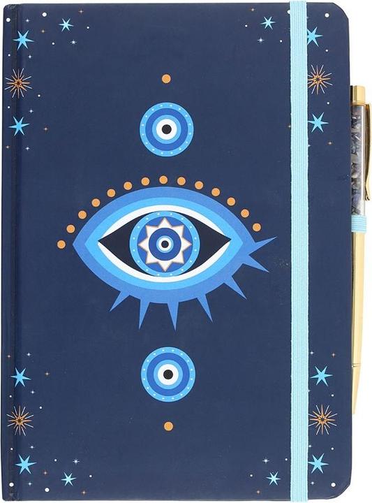 Something Different - Carnet de notes avec stylo ALL SEEING EYE (A5, À rayures)
