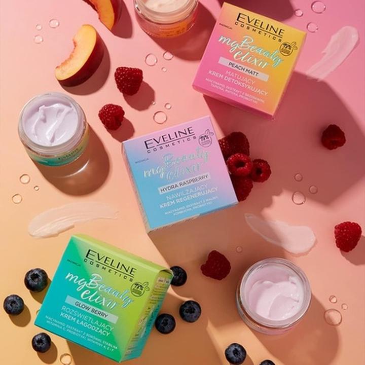 Immagine prodotto Eveline My Beauty Elixir Hydra Raspberry crema idratante rigenerante 50ml (50 ml, Crema 24h)