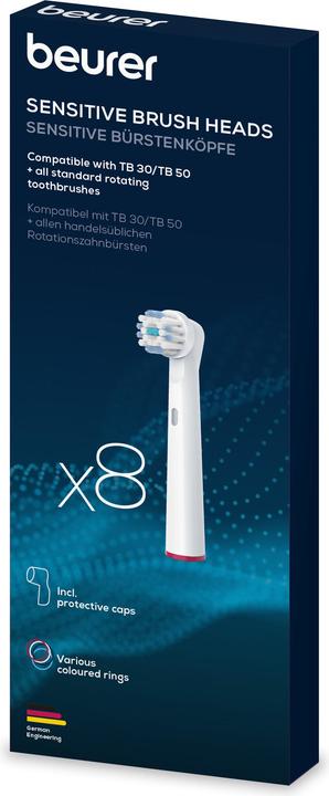 Produktbild Beurer TB 30/50 Bürstenköpfe Sens. 8 Stk. (8 x)