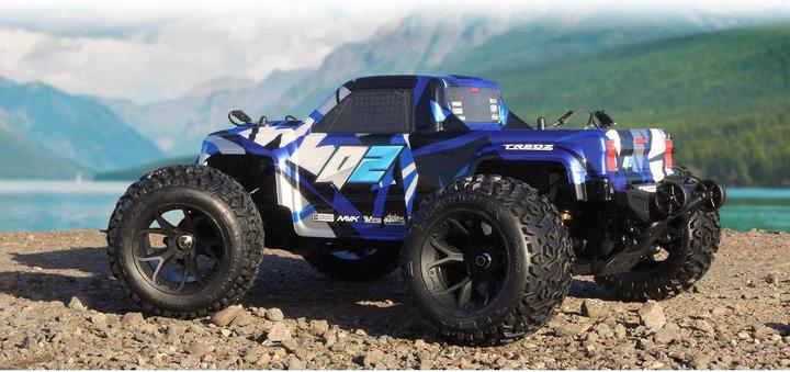 Image du produit Maverick Quantum2 MT 1/10th Monster Truck - Blue (Presque prêt à être conduite)