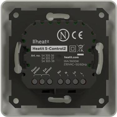 Actual product image Heatit S-Control2 thermostat