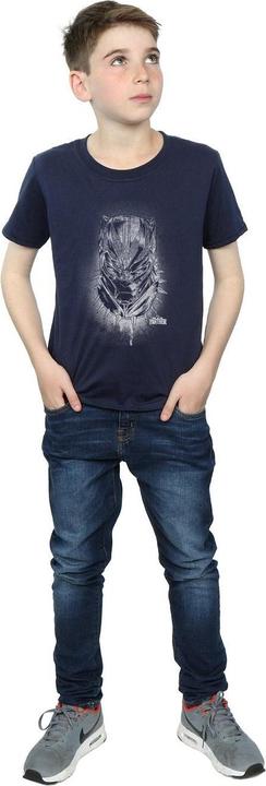 Image du produit T-shirt Garçons Black Panther Spray Headshot (128)