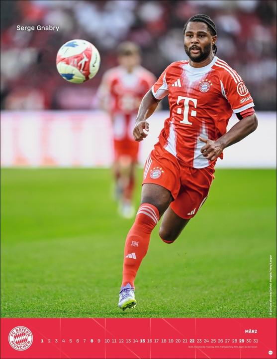 Produktbild Heye FC Bayern München Posterkalender 2026 (34 x 44 cm)