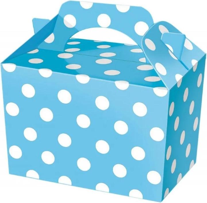 Produktbild Generic Geschenkschachteln Pappe Gepunktet 10erPack (Geschenkbox, 10 x)