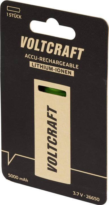 Produktbild Voltcraft VC-26650 Spezial-Akku (1 Stk., 26650, 5000 mAh)