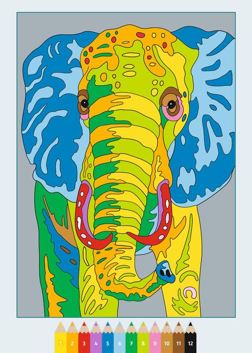 Produktbild Ravensburger CreArt Malen nach Zahlen Wilde Tiere