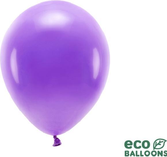 Actual product image Partydeco Balloons Eco Violet pastel (10 x)