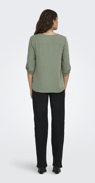 Produktbild JdY Einfarbiges Oberteil mit 3/4-Ärmeln (34)