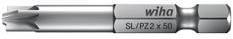 Actual product image Wiha Bit Professional PlusMinus/Pozidriv 1/4" (32689) SL/PZ2 x 90 mm (90 mm)