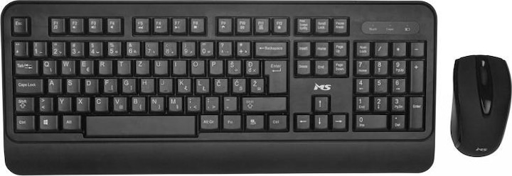 Produktbild M & M's Wireless Set Keyboard + Mouse Alpha M300 (Eng. Int., Kabellos)