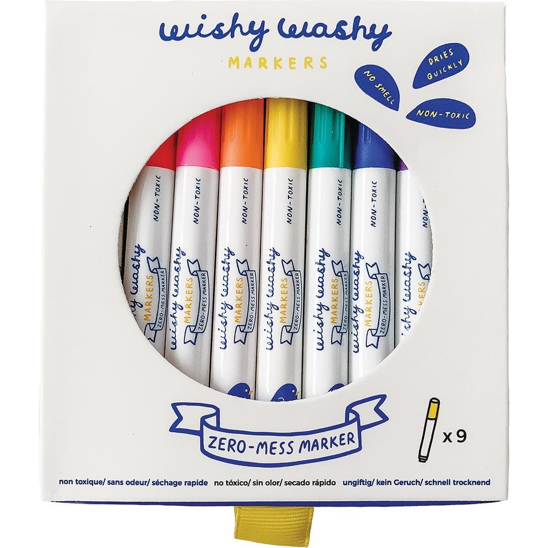 Jaq Jaq Bird, Malstifte, Wishy Washy (Multicolor, 9 x)