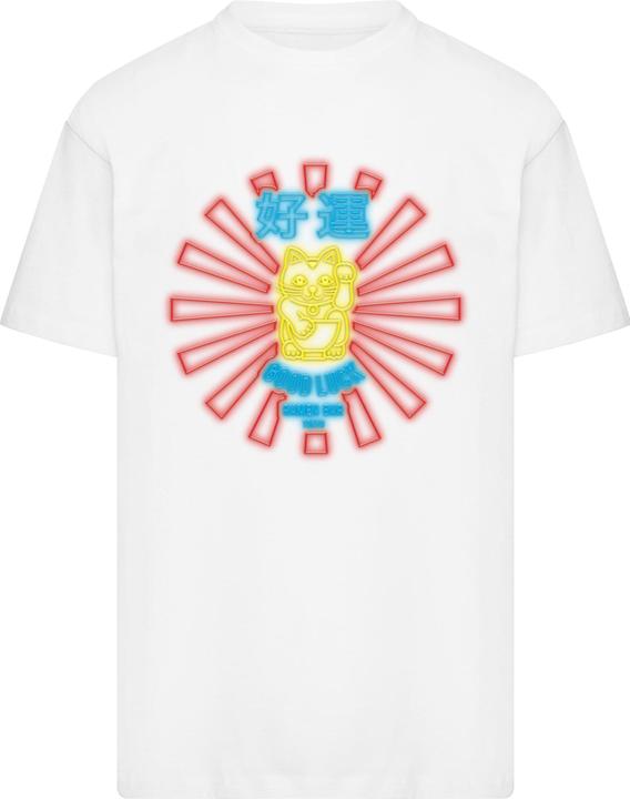 Produktbild Merchcode TORC Ramen - Neon Lucky Cat Heavy Oversize Tee - 197379 (M)