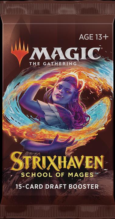 Immagine prodotto Magic the Gathering Strixhaven School Of Mages – Draft Booster Pack (Inglese, Pacchetto Booster)