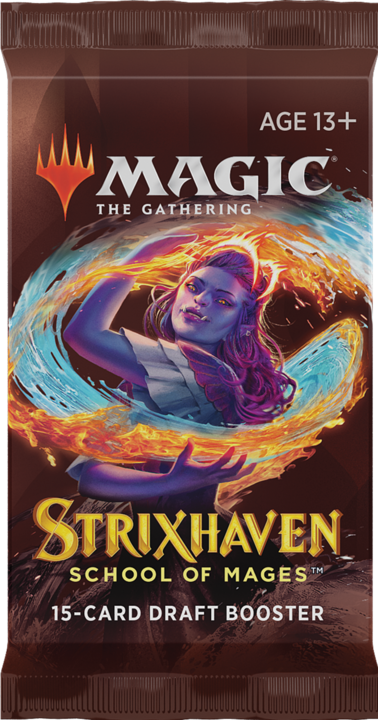 Immagine prodotto Magic the Gathering Scuola di maghi di Strixhaven - Booster Pack Draft (Inglese, Pacchetto Booster)