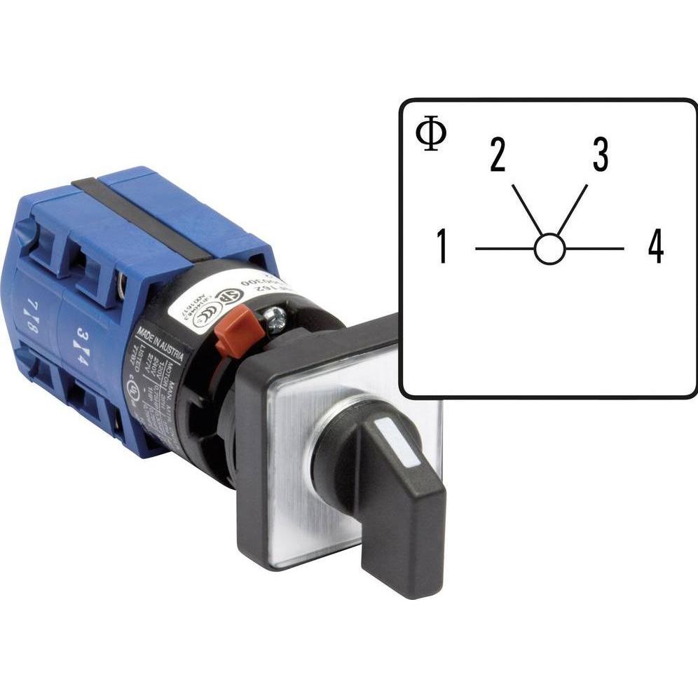 Kraus & Naimer Stufenschalter 10 A CG4, Taster + Schalter, Grau