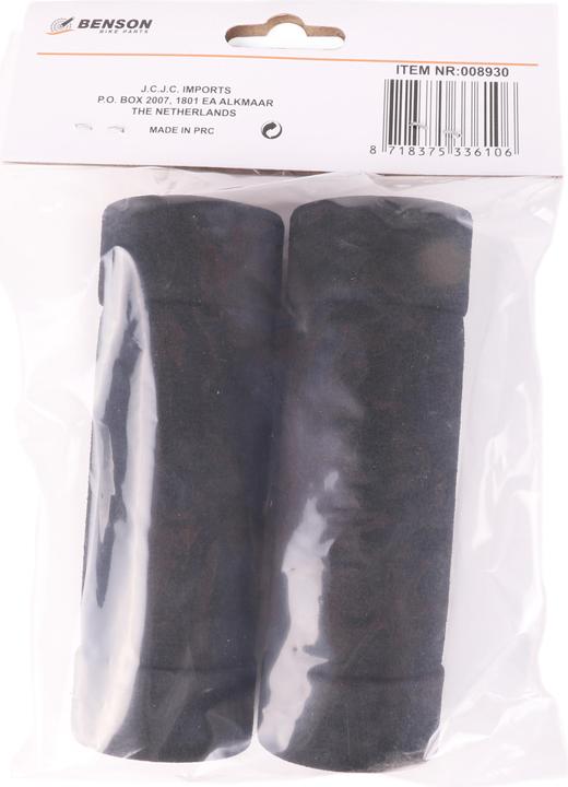 Image du produit Benson Poignées de vélo mousse 125 mm