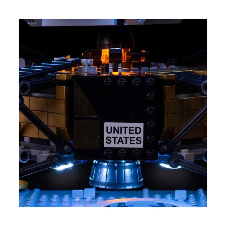 Actual product image Light my bricks LED Light Set 2.0 for LEGO NASA Apollo 11 Lunar Module