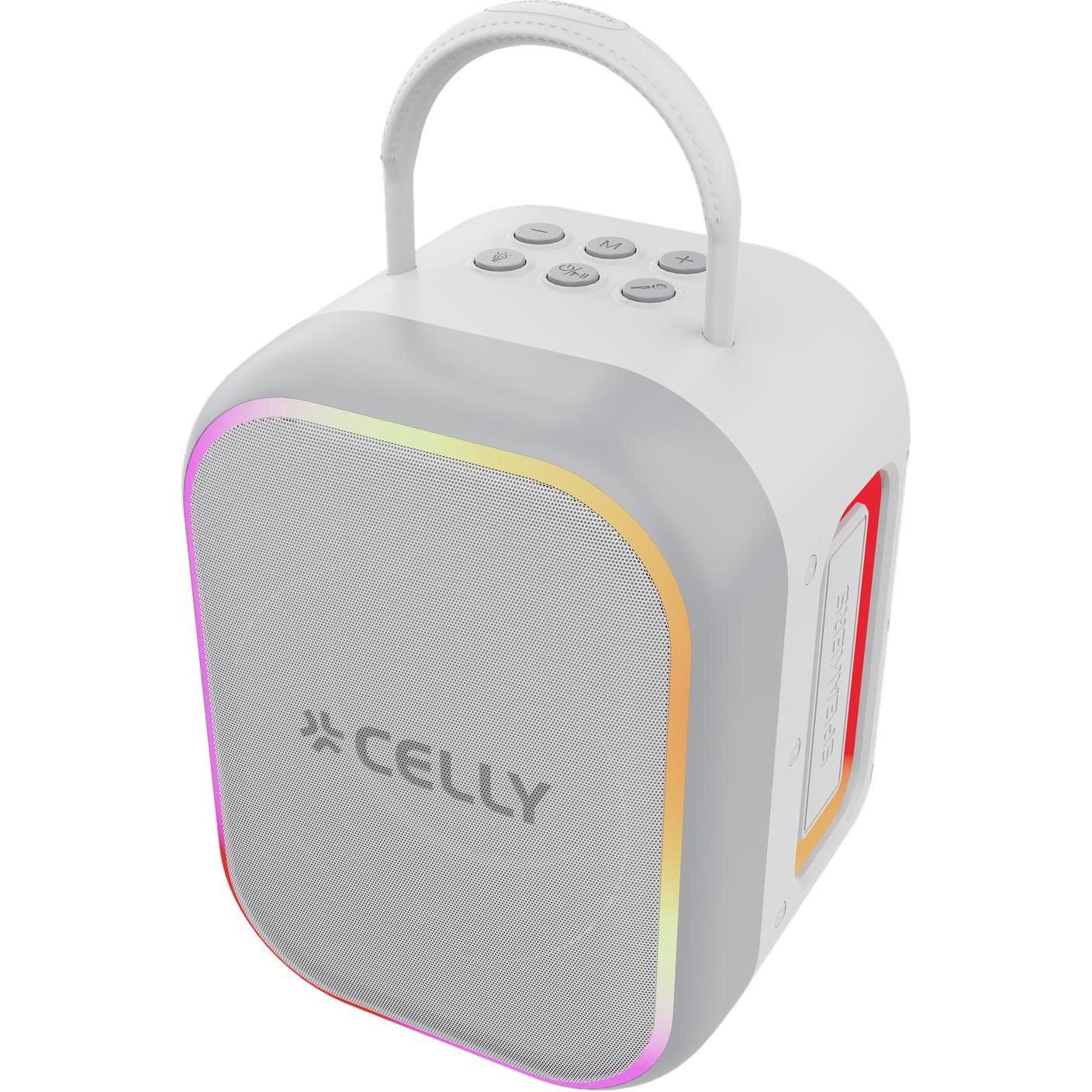 Celly Kabelloser Lautsprecher mit 2 Mikrofonen für, Altoparlante Bluetooth