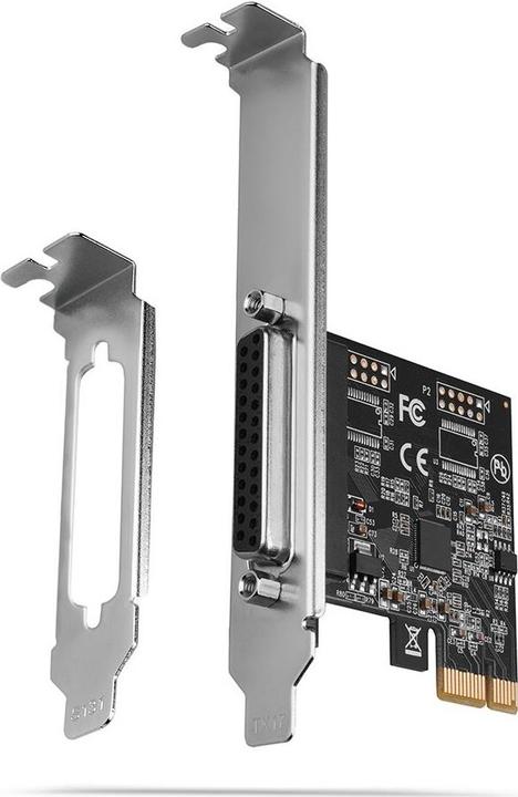 Image du produit Axagon PCEA-P1N Adaptateur PCIe avec 1x ports parallèles - Chipset ASIX AX99100