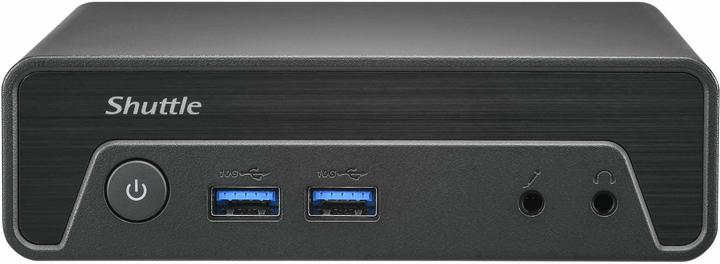 Shuttle Nano PC NE10N, Intel N 100, 1x HDMI, 1x DP, 6x USB, 1x LAN, VESA, lüfterlos, 24/7 Dauerbetrieb (Intel N100)