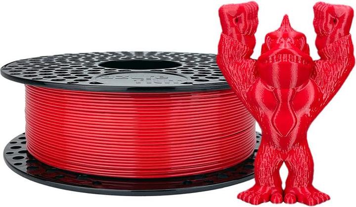 Productafbeelding AzureFilm Filament PET-G, 1,75mm, 1kg, rood (PETG-GF, 1.75 mm, 1000 g, Rood)