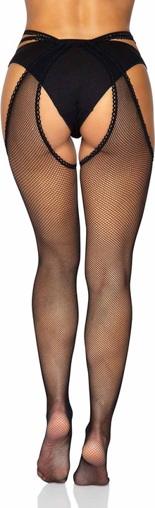 Image du produit Leg Avenue Bas avec porte-jarretelles (Taille unique)