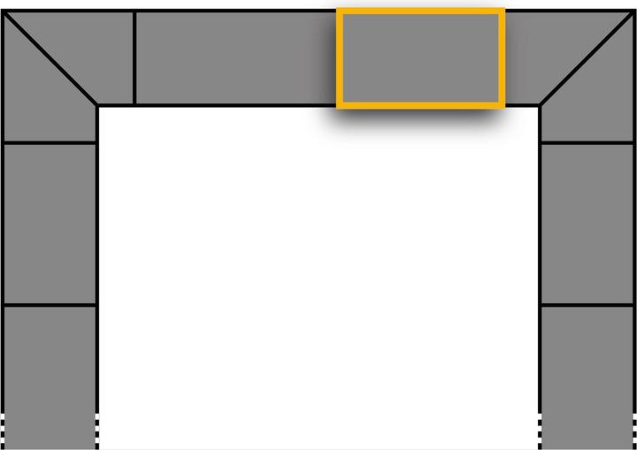 Eurotramp Ersatzfallschutzplatte für Adventure Tramp