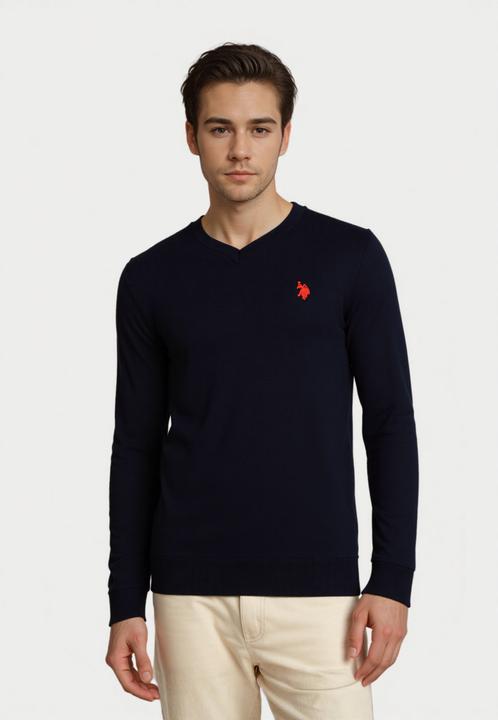 Produktbild U.S. Polo Pullover V-Neck Feinstrick (M)