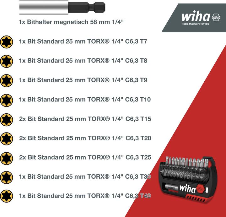 Produktbild Wiha FlipSelector (Innensechsrund TX)