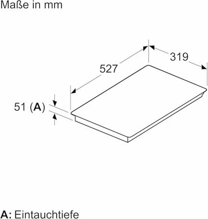 Produktbild Neff N 70, Domino-Kochfeld, Flex-Induktion, 30 cm, Schwarz, Mit Rahmen aufliegend, T63TDX1L0