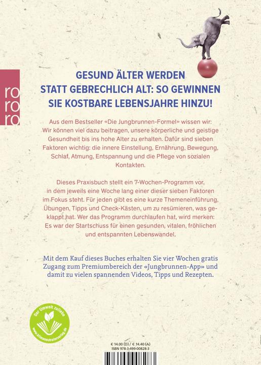 Produktbild Die Jungbrunnen-Formel - Das Praxisbuch (Deutsch, Sven Voelpel, 2021)