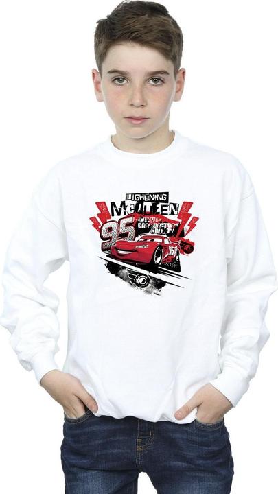 Produktbild Disney Cars Lightning McQueen Collage Sweatshirt Jungen (140, 146)