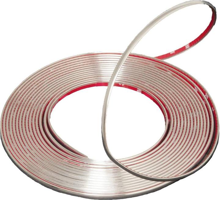 Productafbeelding HP Autozubehör 18821 Autosierstrip chroom (L x B) 8 m x 21 mm