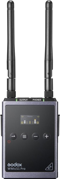 Actual product image Godox Camera-Mount Wireless Omni Lavalier-Mic TYPE-C Port(5V)