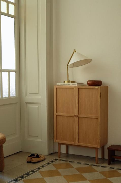 Image du produit Hübsch Armoire Candour Naturelle (60 x 27 x 90 cm)