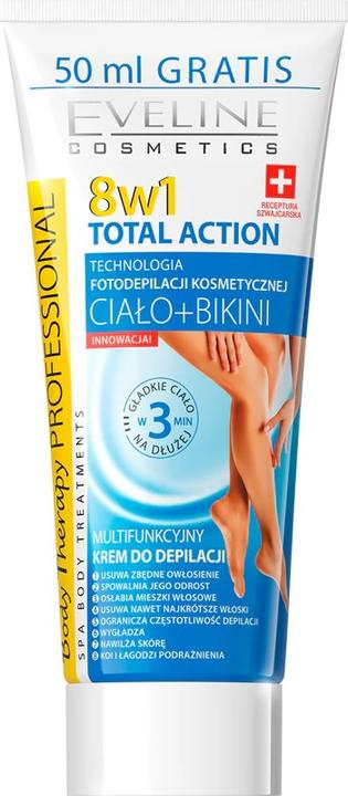 Image du produit Eveline Botanic Therapy Total Action 8In1 Multifunctional Cream Is Hair Removal (200 ml)