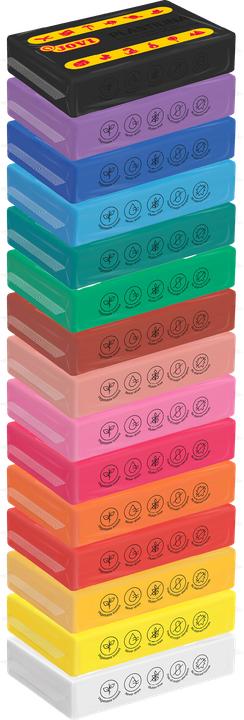 Productafbeelding Jovi Plasticine 15 kleuren 30x50g