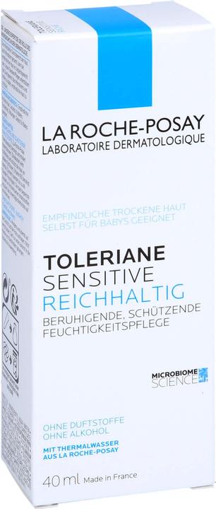 Productafbeelding La Roche Posay Toleriane Sensitive Reichhaltig (40 ml, 24h crème, Tot SPF 10)