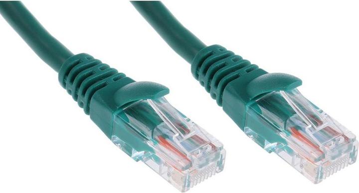 Immagine prodotto RS PRO Cavo patch Cat.5e UTP PVC 1m verde (UTP, CAT5e, 1 m)