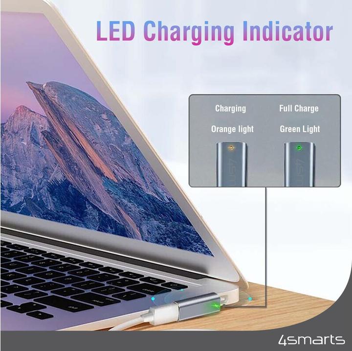Image du produit 4smarts Adaptateur USB-C PD 100W Magsafe 2 540466 (MagSafe)