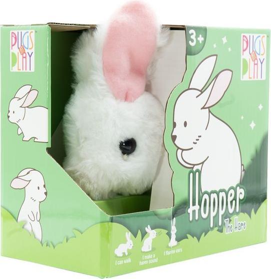 Actual product image Pugs at play Toy Jumping Rabbit Pap10 (67.50 cm)