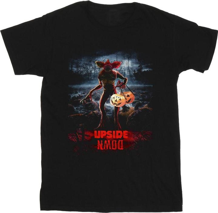 Produktbild Netflix Stranger Things Pumpkin Upside Down TShirt (4XL)