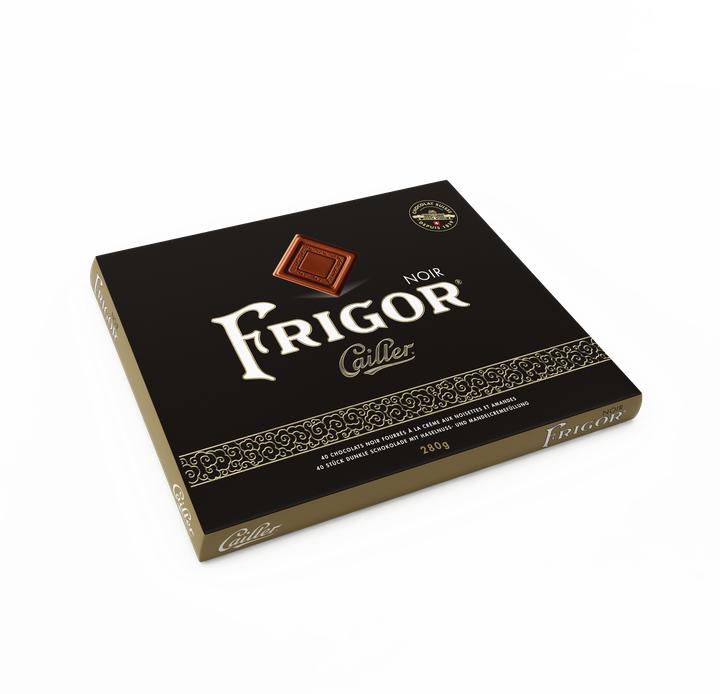 Image du produit Cailler Frigor Carrés Chocolat Noir Fourré 40 pièces (280 g)