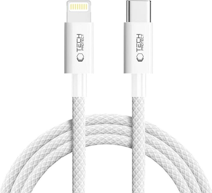 Immagine prodotto Tech-Protect UltraBoost USB-C / Lightning PD27W/3A cable 200 cm - gray (2 m, 27 W)