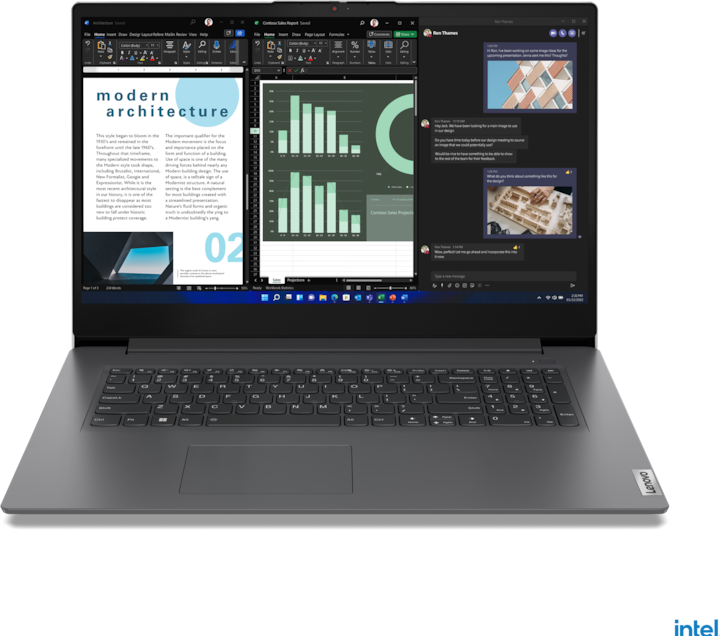 Produktbild Lenovo V17-IRU (17,3") i3-1215U/8GB/512GBSSD/FHD IPS W11H (17.30", Intel Core i3-1315U, 8 GB, 512 GB, DE)