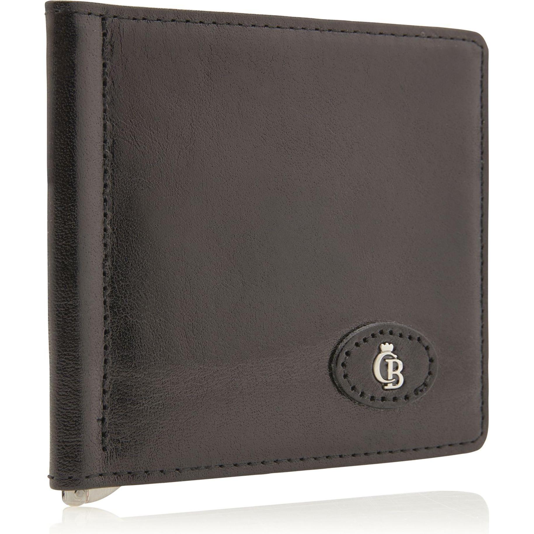 Thumbnail - Castelijn & Beerens, Herren, Portemonnaie, Gaucho Geldbörse RFID Schutz Leder 10.5 cm, Schwarz