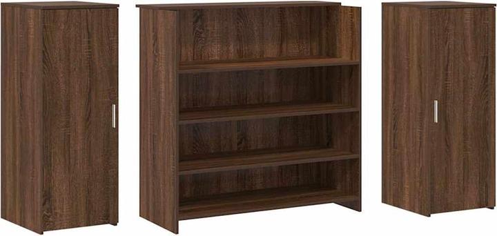Immagine prodotto VidaXL Bancone reception grigio cemento 200x50x103,5 cm bancone reception in legno